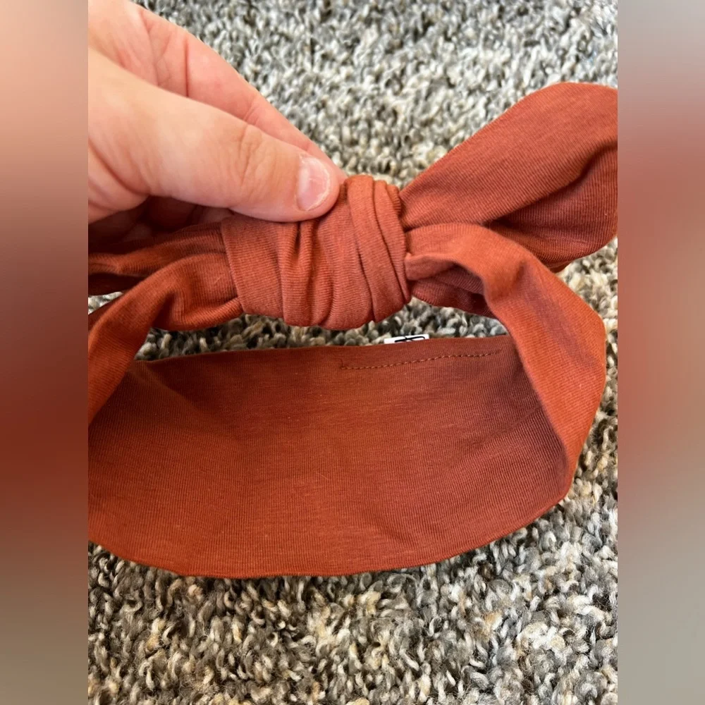 Eyee‎ Kids Baby Brown Topknot Bow Headband Infant 6-12 Months